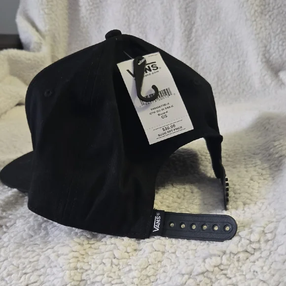 Vans Black Snapback Hat - Picture 6 of 7